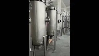 20 Stainless Steel/Sandblasting / Multi Bag Filter Housing filter cartridge filter element#filter