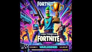 como crear torneo con warlegend(explicaci&oacute;n completa) #fortnite  #torneo