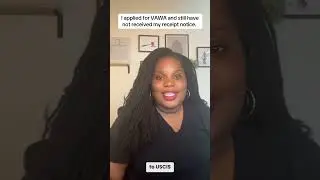 I applied for VAWA and still have not received my receipt notice.