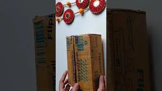 🧺Dry Fruit Basket 🧺#diy #cardboard #shorts #homemadearthouse