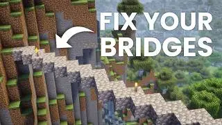 Полное руководство по мостам в Minecraft | Пошагово