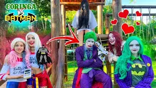 TODOS AMAM O BATMAN!! O CORINGA ESTÁ MUITO TRISTE E BRAVO!! (BATMAN VS CORINGA)