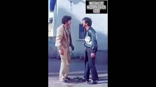 Kannada Legends Vishnuvardhan and Shankar Nag Hug