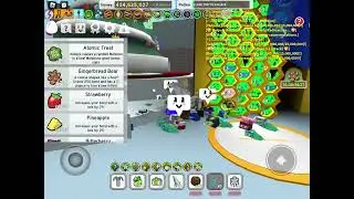 Getting gifted tadpole Bee Swarm Simulator