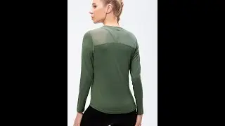 Lady Long Sleeve Yoga Top