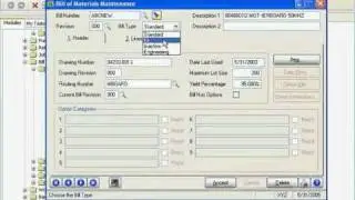 Bill of Materials Module for Sage MAS 90 and AMS 200 [Demo]