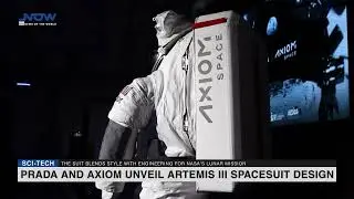 Prada and Axiom unveil Artemis III spacesuit design
