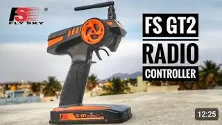 Flysky fs-gt2 Radio Transmitter Unboxing ll And Testing With 20a Esc Connection
