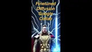 Finetuned Diffusion AI Art Generator Google Collab How-to