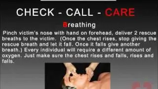 Adult CPR 2010 guidelines training video following new 2010 guidelines CAB method How to CPR Video