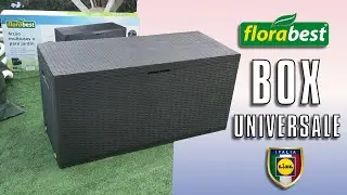 Box universale da Giardino Florabest LIDL a 29,99 € per Piscina Attrezzi Giochi