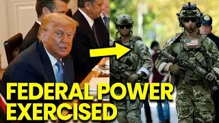 Trump LOSES GROUND as FEDERAL AUTHORITY ASSERTS POWER