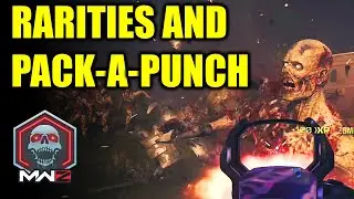 COD MW3 Zombies, All Rarities and Pack-a-Punch levels compared, from Common to Legendary