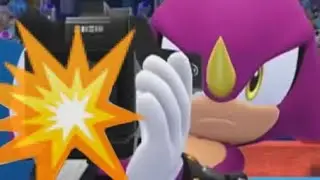Found some random golden sonic statue