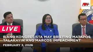 Ilang kongresista may briefing matapos talakayin ang Marcos impeachment | NewsWatch Live