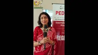 Dr. Ruchira Maheshwari Gupta, Secretary General, IAP 2026-2027 at  63rd PEDICON