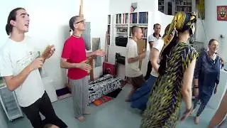 Bhakti Olivier Chants Hare Krishna at Bhakti Loka in Paris