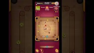 laast coin 👍omg mega shot carrom pool board game play marble calash carrom pool Khan trick shot best