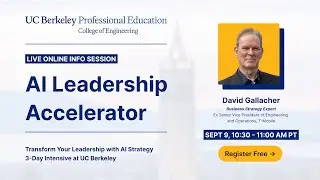 Berkeley AI Leadership Accelerator Information Session