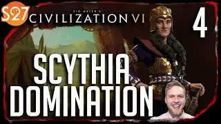Civilization 6 Gameplay Walkthrough | Scythia Domination Playthrough - Part 4