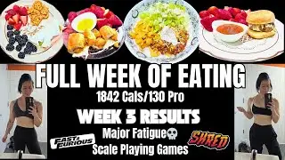 Eating in a Calorie Deficit | Week 3 Results🥴