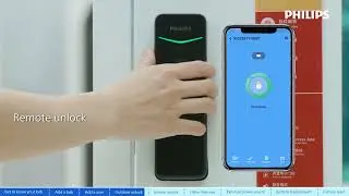 Philips Smart Lock DDL505-5HBS Instruction Guide