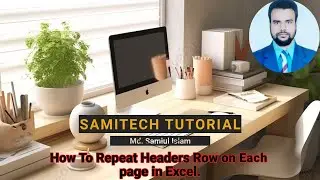 How To Repeat Headers Row on Each page in&nbsp;Excel.