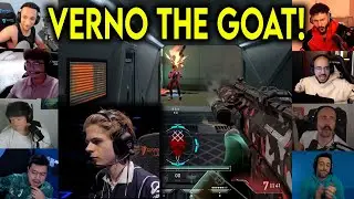Valorant Streamers Reacts To MIBR Verno Insane 4k Against 100T In VCT