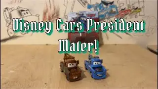 Disney Cars On The Road Mattel President Mater!
