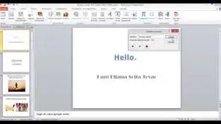 Grabar voz en Powerpoint