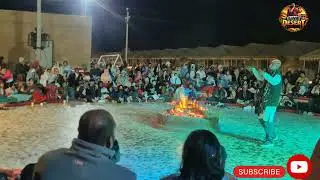 राजस्थानी खड़ताल जुगलबंदी | कस्टमर vs कलाकार | Live Rajasthani Folk Music & Desert Performance