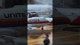 UNITED FLIGHT 811 #papercraft #aviation #crash #avgeek #fyp #shorts #united
