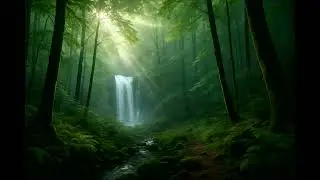 Deep Forest White Noise with Distant Waterfall &ndash; 3 Min of Natural Sleep Sounds
