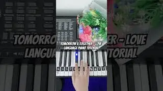 TOMORROW X TOGETHER - Love Language Piano Tutorial #notangka #notpianika #pianotutorial #kpop #txt