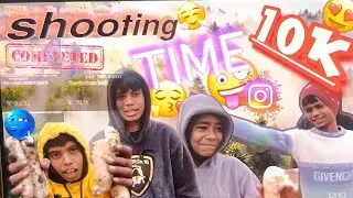 Shooting Time vlog//And 10k complete ✅💯 @version team back #funny