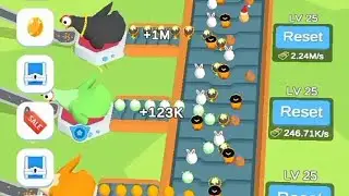 idle egg factory Game Gameplay | Day 4 | Satisfying Production 🔥