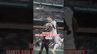 We have signed WR Lil&rsquo;Jordan Humphrey ❗️ #shorts #giants #freeagency #highlights #nfl #football