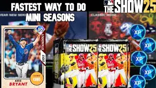 How To Do Mini Seasons The Fastest To Get Free Packs, Diamonds, and XP - MLB The Show 25