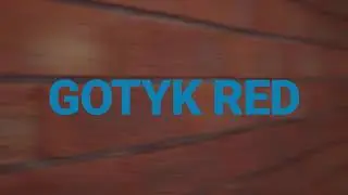 Montaż płytki Gotyk Red firmy EPIKA DESIGN
