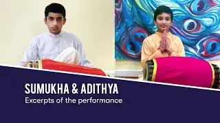 K.H.Vineeth | Mrudangam | Students Series | Excerpts Of Online Performance |