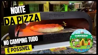 PIZZA NAPOLITANA NO CAMPING &Eacute; POSS&Iacute;VEL?? Campinejo no Mini Trailer