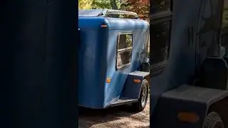 DIY micro camper build from recycled materials  #camper #microcamper