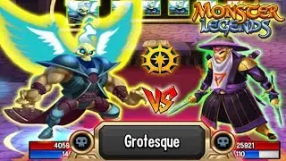 🔴Monster Legends: Soul Hugger level 130 vs Shademoon 130 exclusive combat PVP