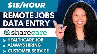 Data Entry Work From Home Jobs: w/Sharecare |  Customer Service, Entry Level