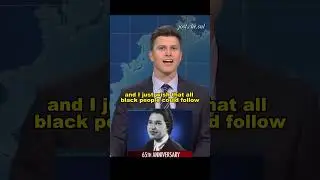 Colin's racists jokes #snl #colinjost #comedy #saturdaynightlive #viral #shorts #laugh #funny