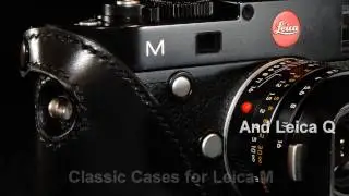 Classic Cases Hand Made Camera Cases