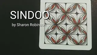 How to draw Tangle Pattern `SINDOO'