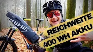 EBIKE REICHWEITE TEST - YAMAHA 400 WH AKKU