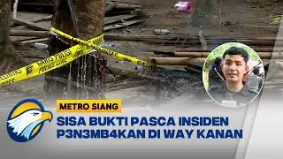 Situasi Mencekam TKP P3n3mb4k4n Polisi - [Metro Siang]
