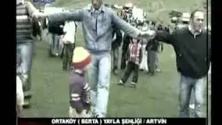 Ortaköy (Berta) Düganala Yayla Festivali 2009 Delihoron Video-www.artvinliyiz.net